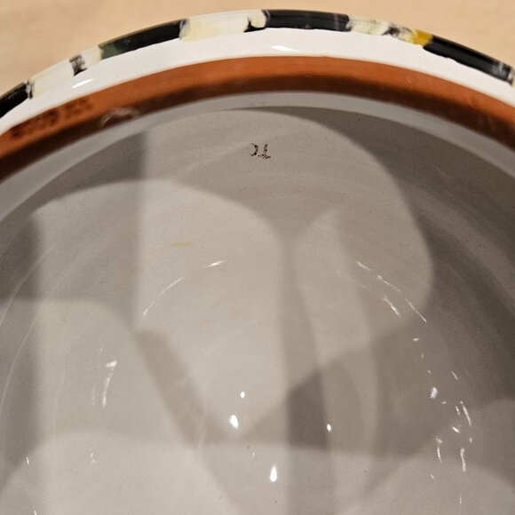 RARE MACKENZIE CHILDS ARGYLE PLAID AURORA CERAMIC COLUMN STORAGE CANISTER JAR - Picture 10 of 16